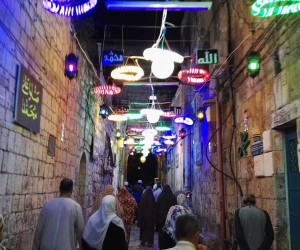 64. Jerusalem Old City Lights in Ramadan